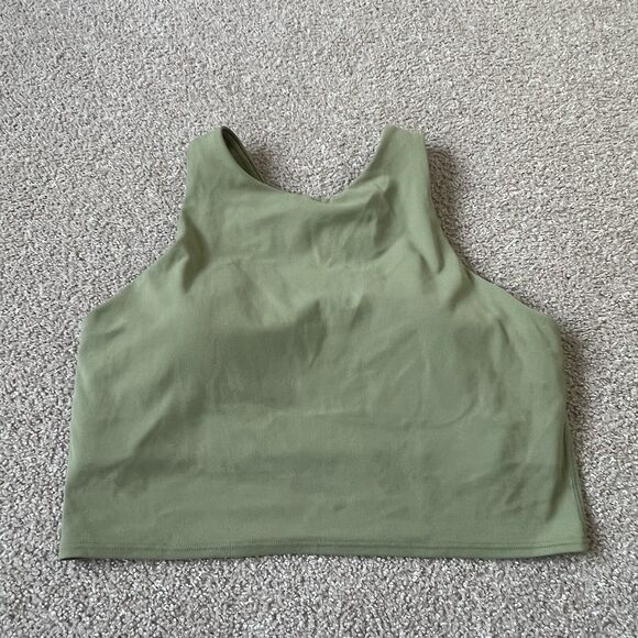 ATHLETA Conscious Crop A-C Sports Bra Top Razorback M - Picture 1 of 5